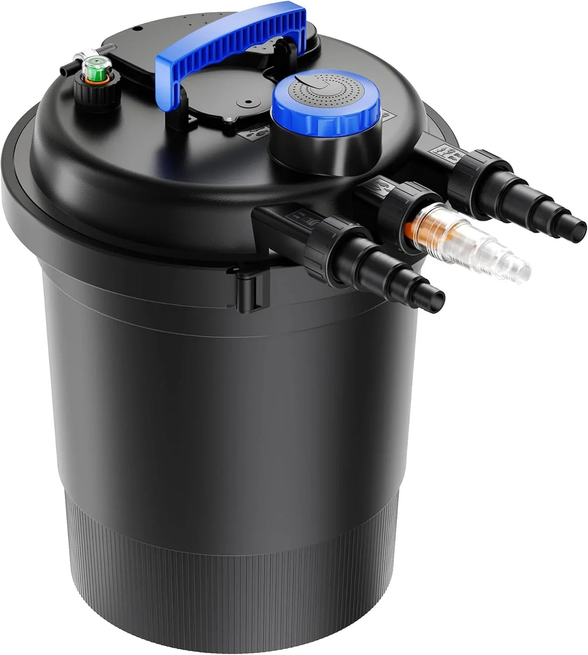 Wiltec CPF-250 Druckteichfilter 10.000 l/h / 11 W UVC Einheit. Teichdruckfilter für Teiche bis 10.000 Liter. Teichklärer. Filteranlage