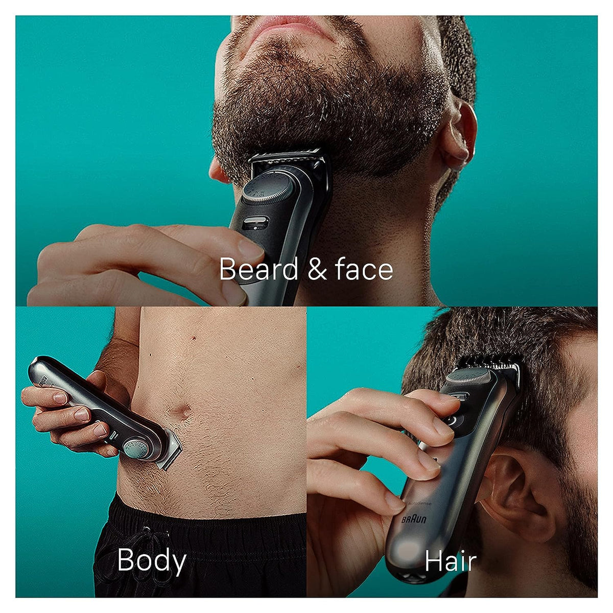 13-in-1 Men's Grooming Kit with Beard Trimmer. Hair Clipper. and Body Groomer
