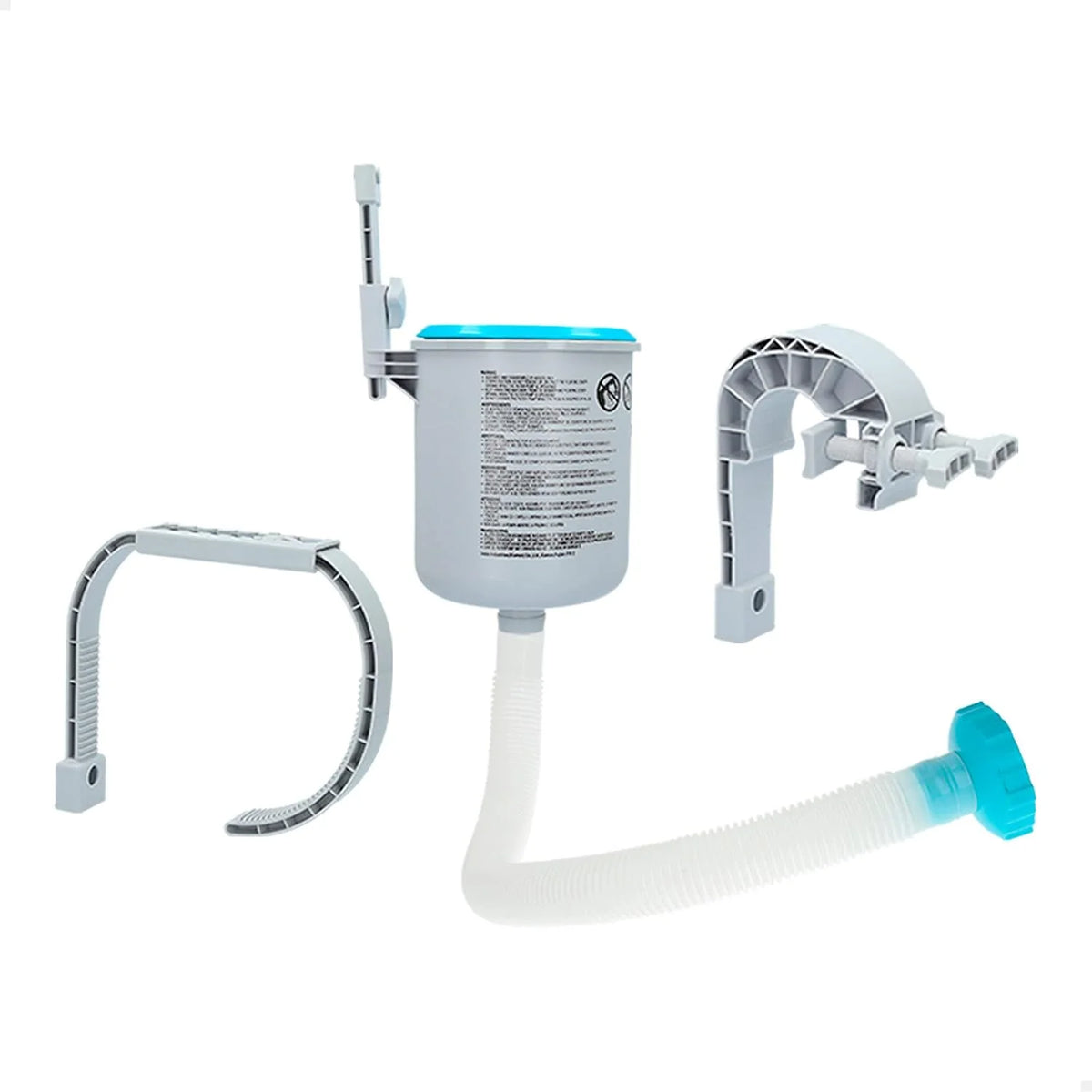 Intex Depuradora Arena Krystal Clear 3.500 l/h Skimmer Deluxe Filtro 3.028 l/h Easy Set-Metal Frame. 49x43x34 cm. Color Blanco