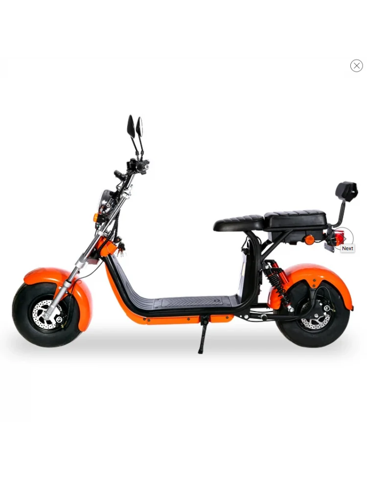 1500W Electric City Scooter. 40Ah Battery. 110 km Range. Road Homologated