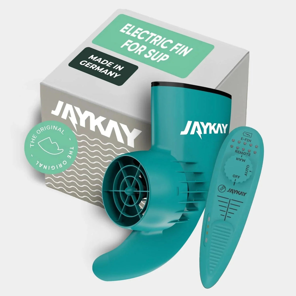 JayKay Sup E-Fin | Aleta eléctrica para Tabla de Sup. Kayak y Windsurf | hasta 6 Horas de