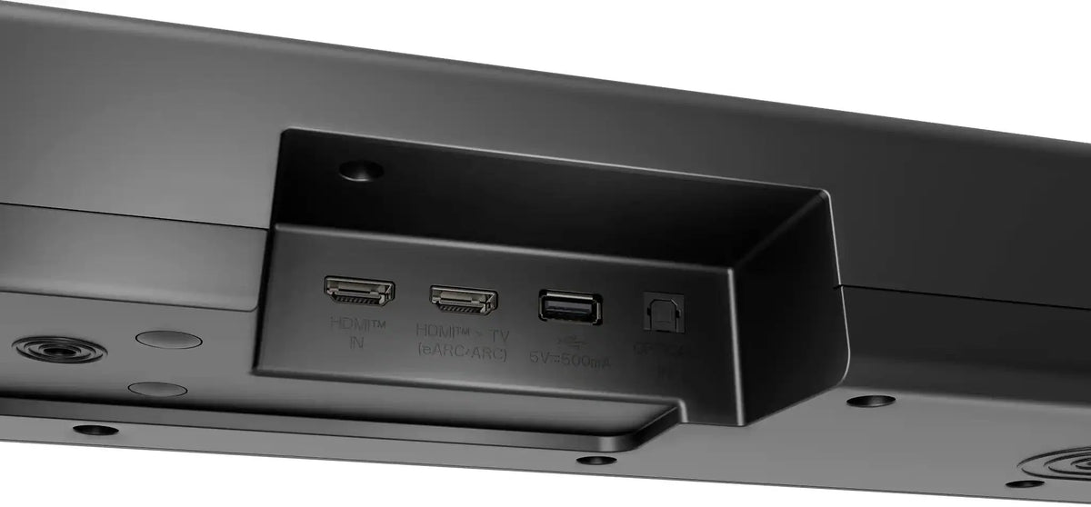 5.1.1-Channel Home Theater Soundbar with Wireless Subwoofer and Rear Speakers. Dolby Atmos Surround Sound. Black