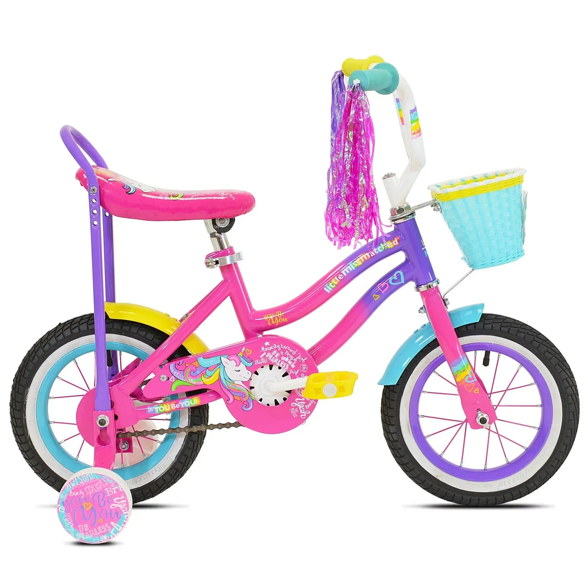 12 inches Unicorn Bike.Pink and Purple