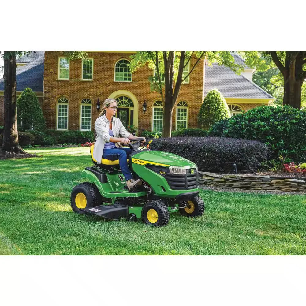 42-Inch 17.5 HP Gas Riding Lawn Mower with Hydrostatic Drive
