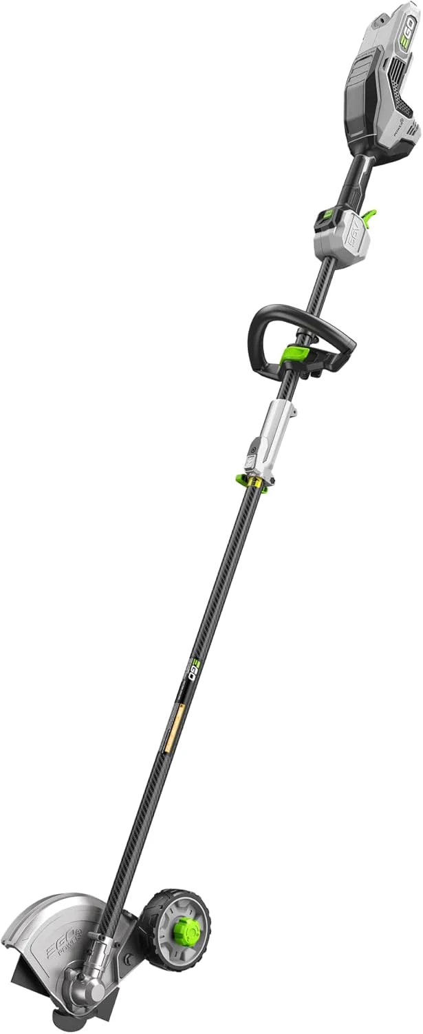 Multi-Head Combo Kit 16-Inch 56-Volt Carbon Fiber String Trimmer with POWERLOAD™ & 8-Inch Carbon Fiber Edger Attachment & 56-Volt Power Head. 4.0Ah Battery and 320W Charger Included