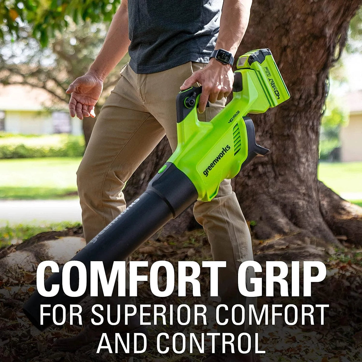 40V 16-inch electric saw. equipped with 4Ah USB battery (power bank) and standard charger
