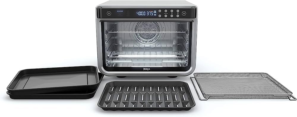 Professional air oven - truly circular convection - large countertop oven - air oven - used for air baking. roasting. drying. pizza making. and family meals - 1800 watts