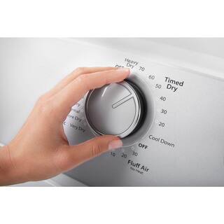 7.0 Cu. Ft. Electric Dryer. White