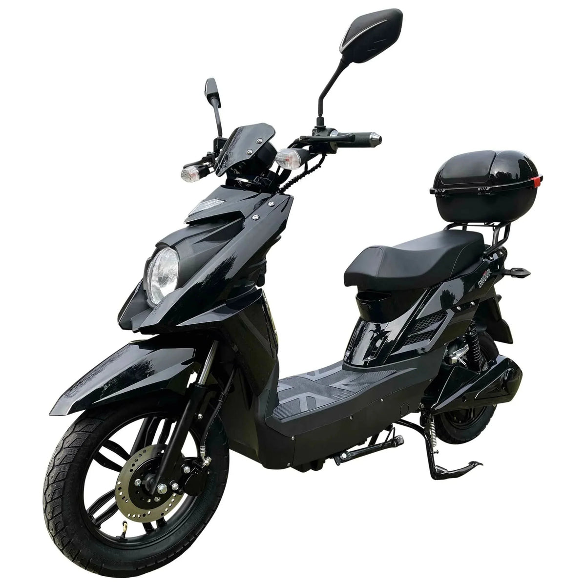 Swoop Elegante E-Scooter Elektroroller Schwarz 1000W