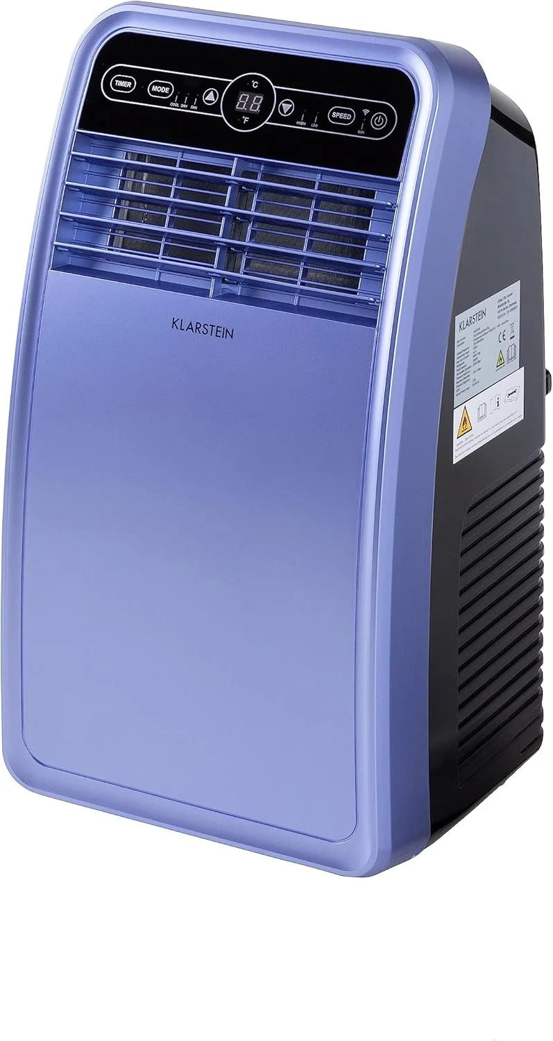 Klarstein Mobile Klimaanlage mit Abluftschlauch. 4-in-1 Klimagerät mit Ventilator. Luftentfeuchter & Nachtmodus. Kleine & Portable Klimaanlage für