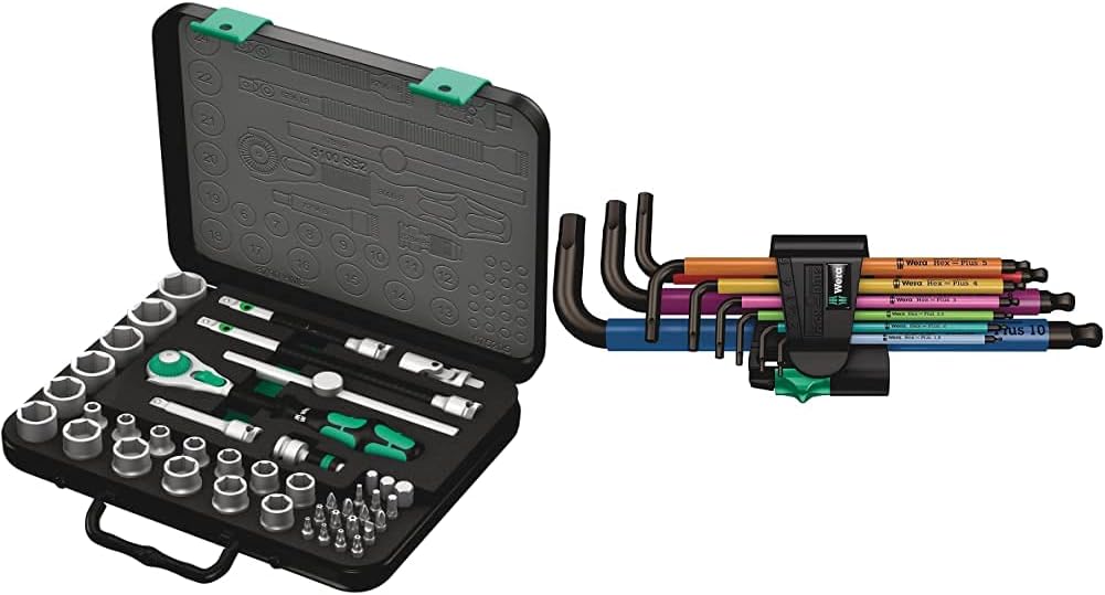 3/8 inch metric ratchet set (43-piece set)