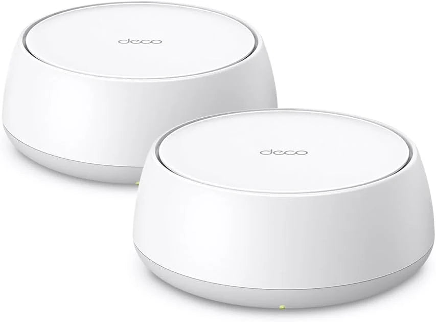 Dual-band WiFi 7 networking system (Deco BE25) - Supports over 150 devices. 5GHz/2.4GHz frequency bands. 2.5Gbps ports. MLO technology. 4K-QAM function. home security protection system. universal compatibility (3 sets)
