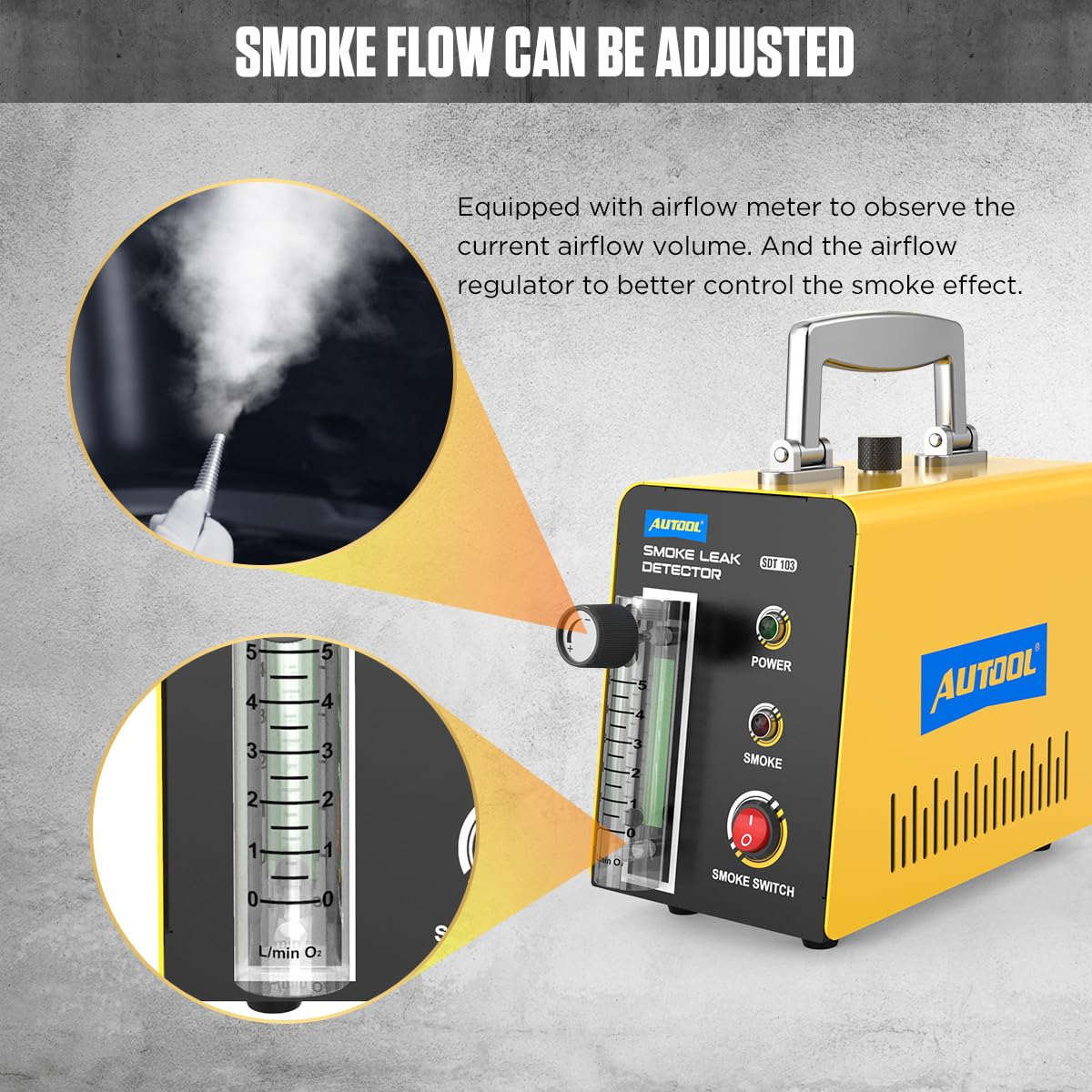 Smoke Machine Automotive Leak Detector
