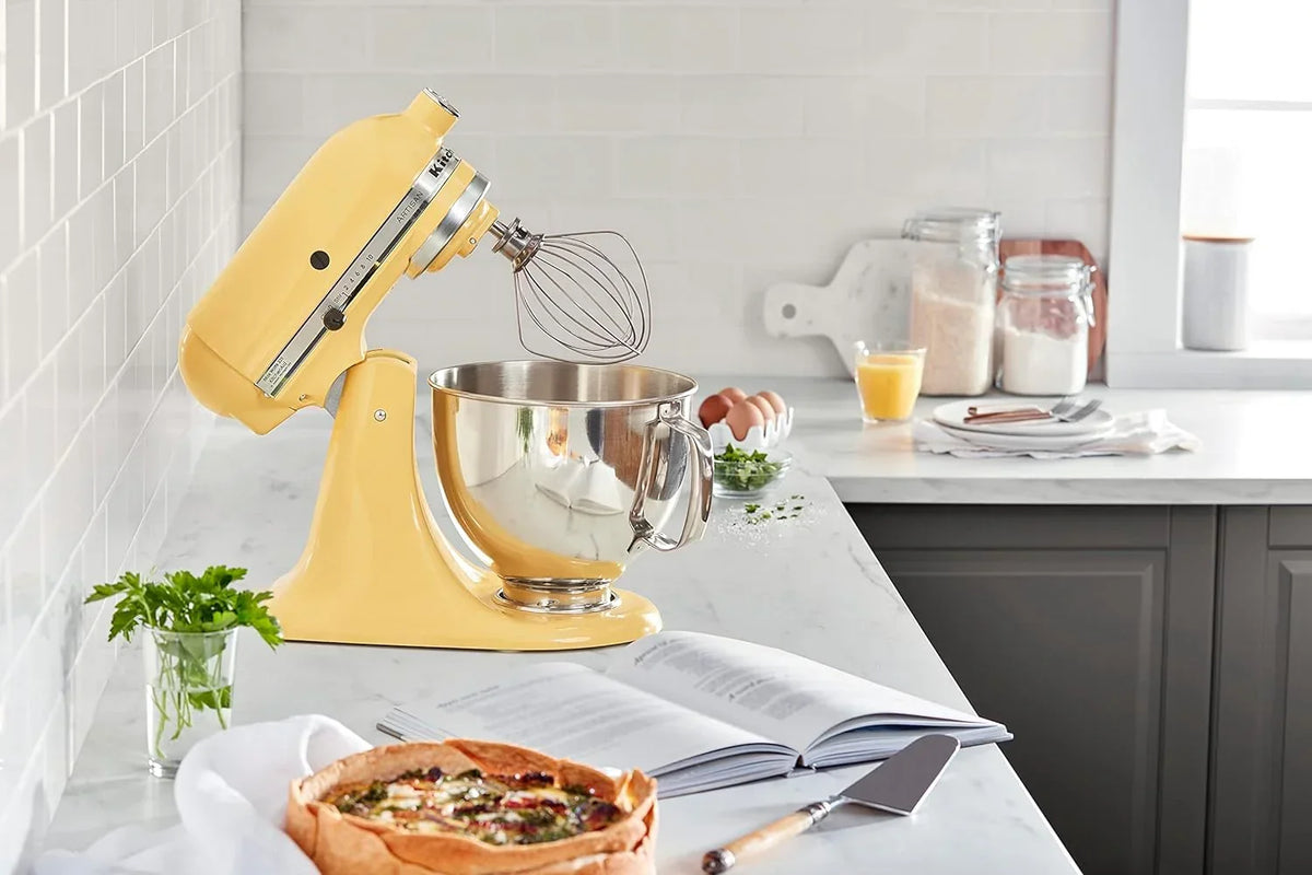 5-Quart Tilt-Head Stand Mixer. Electric Kitchen Mixer with Bowl. Multi-Speed Settings for Baking. Mixing and Food Preparation