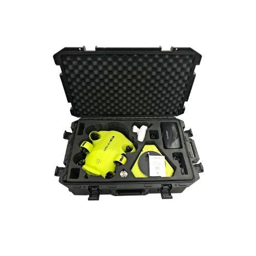 4K UHD Underwater Drone with 328-Ft. Depth. Wide-Angle Lens. 6 Thrusters and 4.000-Lumen Lights