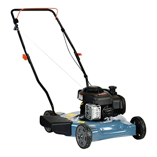 Gas Lawn Mower. 20-Inch. 125 cc 4-Cycle Briggs & Stratton Engine. Push Lawnmower