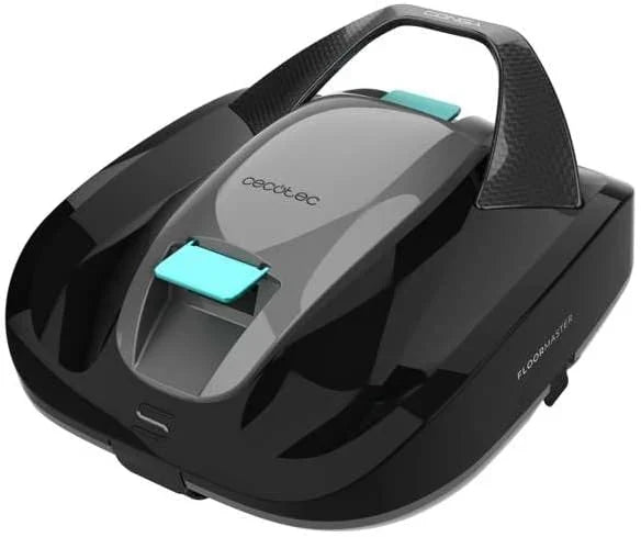 Cecotec Robot Limpiafondos Piscina sin Cable Conga Pooldroid 2000 FloorMaster. Autonomía 100mins. Piscina sin Pendientes. hasta 80m2. Profundidad