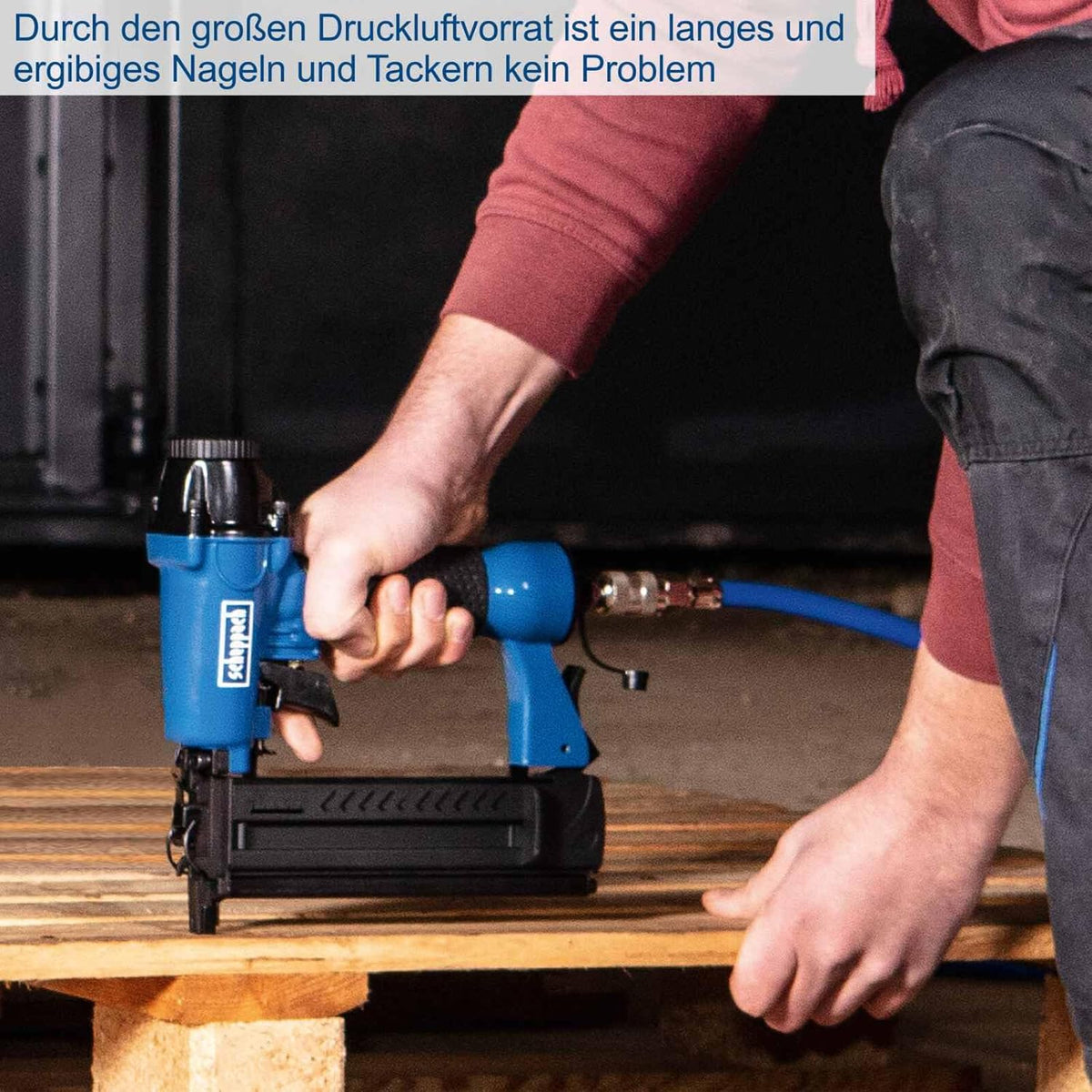 Scheppach Druckluft Kompressor HC120DC ölgeschmiert und langlebig 2200W Leistung 100L Kessel max. 10bar Druck 371L Ansaugleistung mit Fahrvorrichtung.
