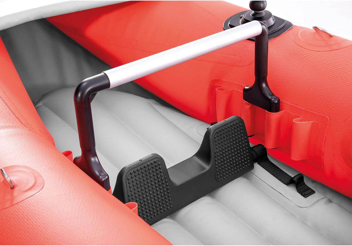 Excursion Pro Inflatable Kayak Set and Accessory Kit. Air Pump. and Carry Bag for Lakes and Rivers