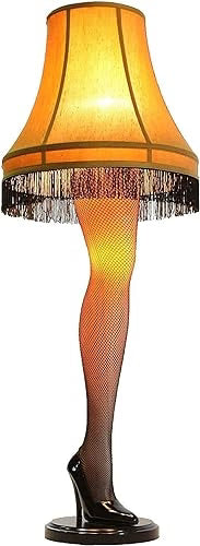 45-Inch Christmas Deluxe Leg Lamp. Multicolor