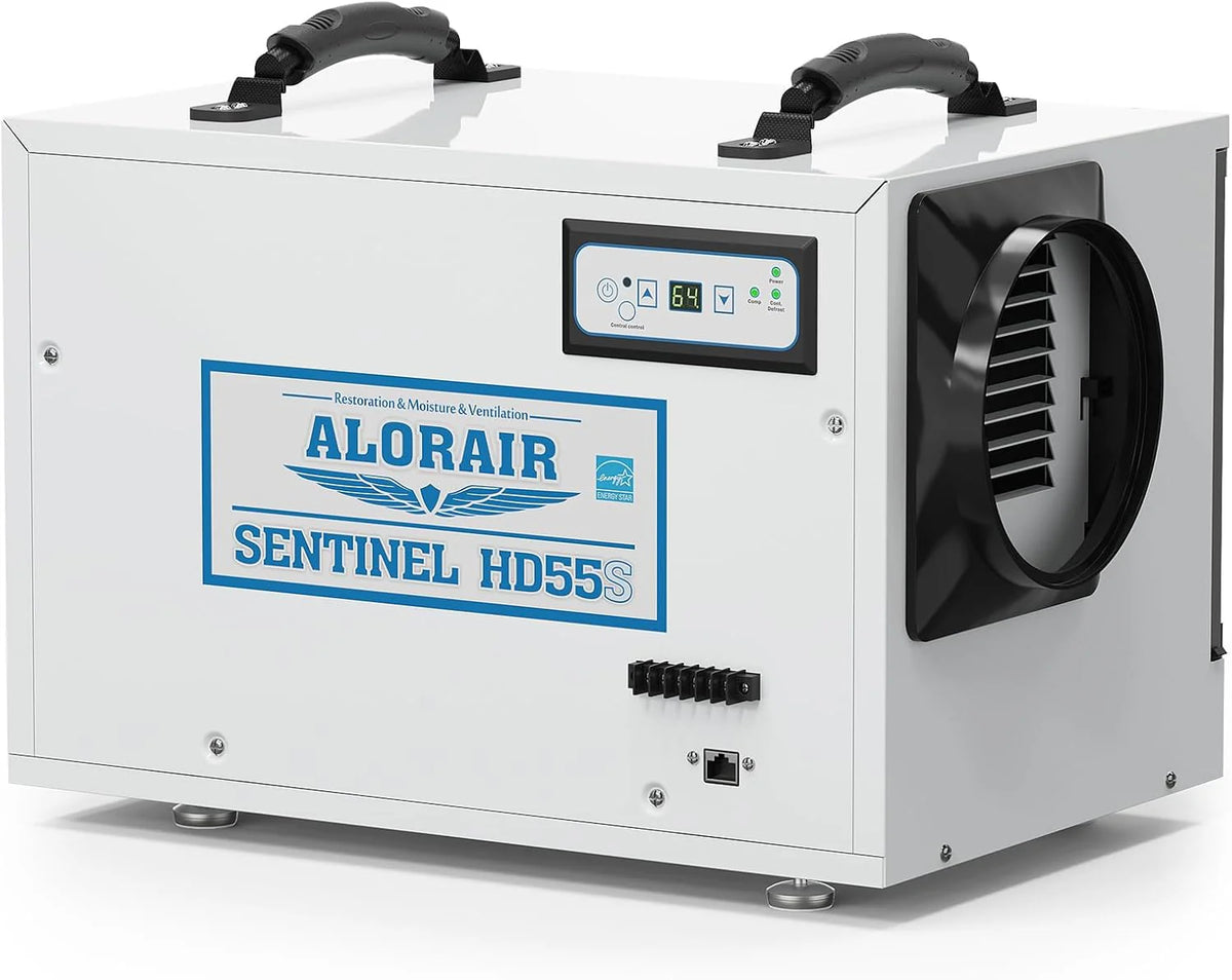 Basement/Mezzanine Dehumidifier Removal Service. 120 pounds/square foot (saturated state). 55 tank commercial dehumidifier. automatic defrosting. cETL standard. optional remote monitoring