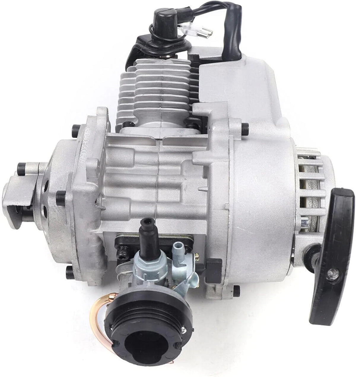 150CC 4 Stroke Engine Motor. Gy6 Single Cylinder Complete Engine Kit for 110cc-150cc Atvs and Go Karts and 11 Long Box Engine Size Scooters High-Flow Oil Pump CVT Carburetor Top Mount