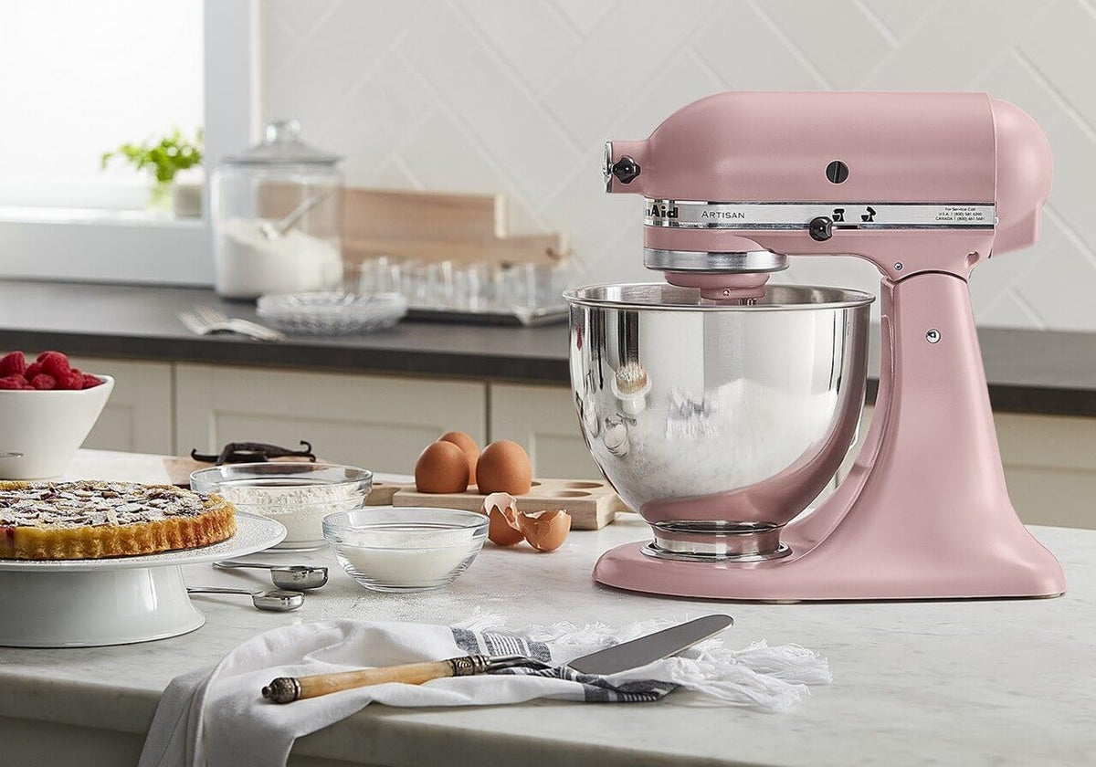5-Quart Tilt-Head Stand Mixer. Electric Kitchen Mixer with Bowl. Multi-Speed Settings for Baking. Mixing and Food Preparation