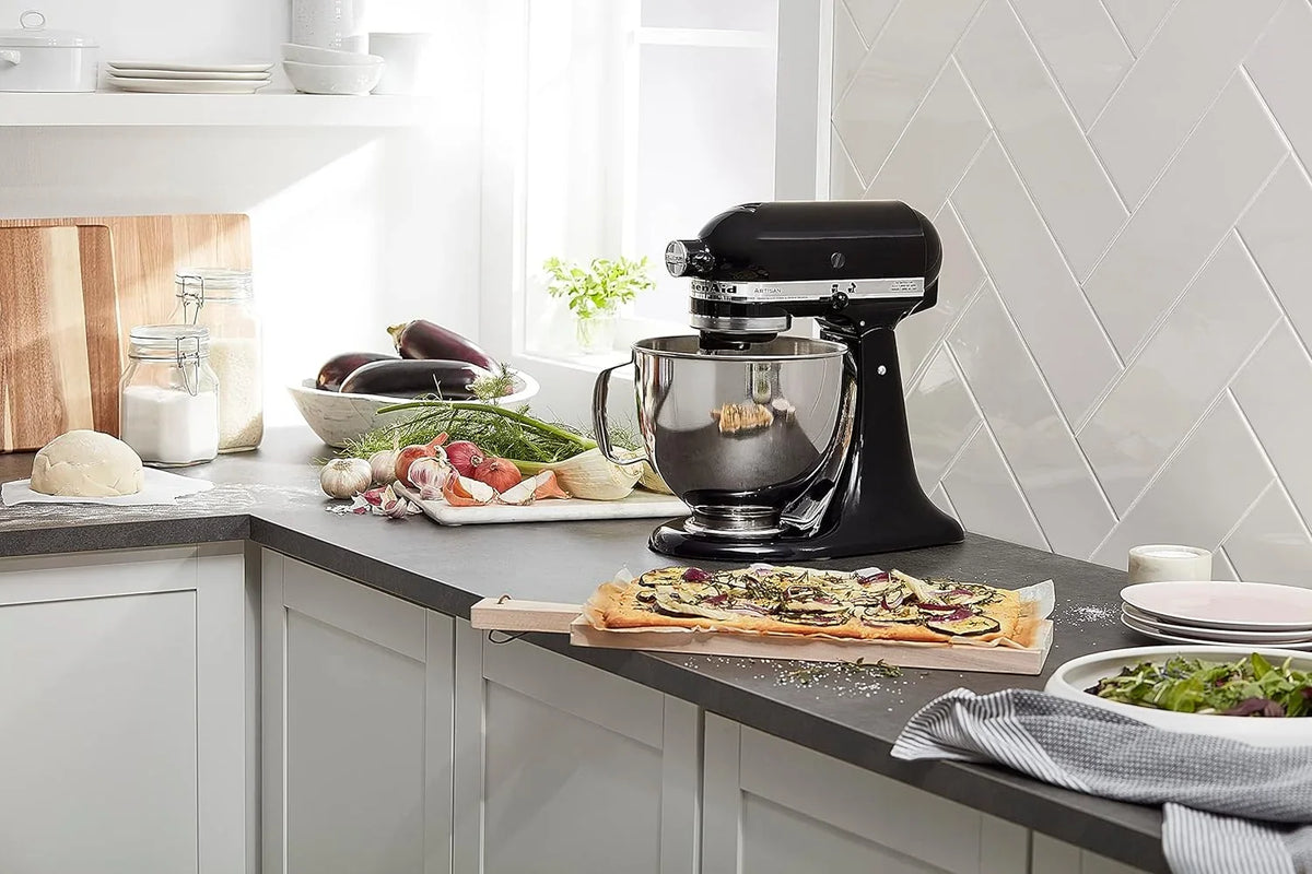 5-Quart Tilt-Head Stand Mixer. Electric Kitchen Mixer with Bowl. Multi-Speed Settings for Baking. Mixing and Food Preparation