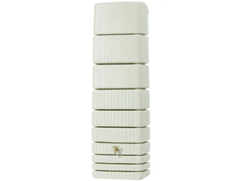 4rain Regentonne »SLIM«. 650 Liter Volumen. inklusive Auslaufhahn und Windsicherung