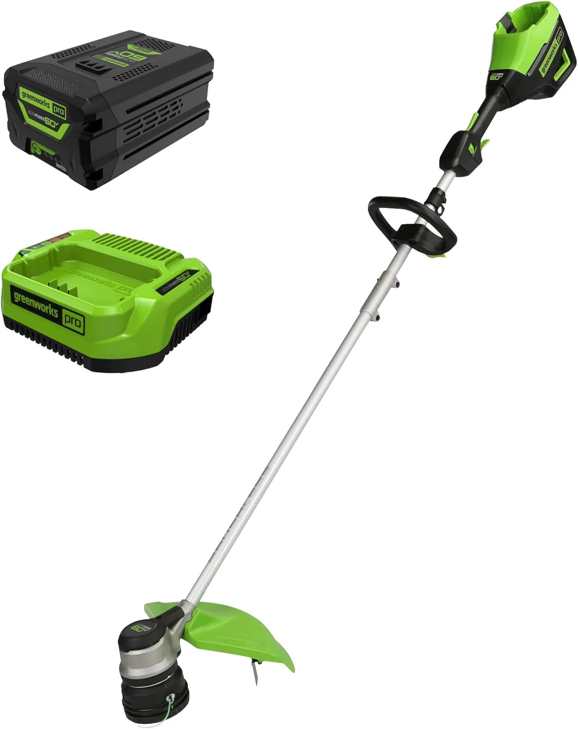 60V 13 Cordless String Trimmer & Leaf Blower Combo Kit. 4.0 Ah Battery and Charger Included