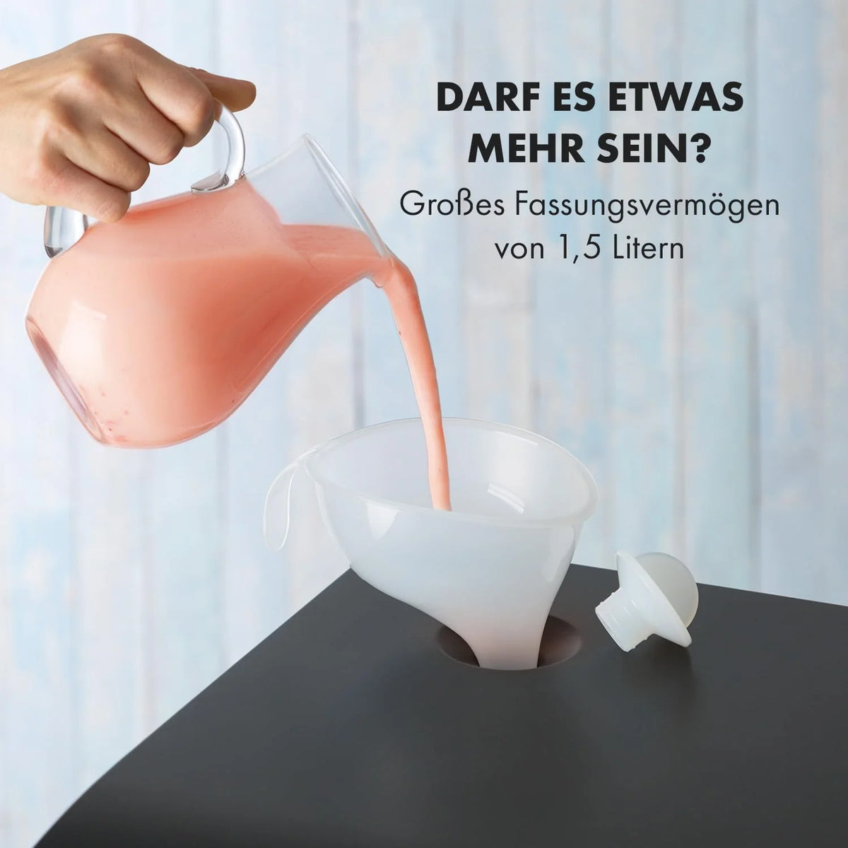 Klarstein Sweet Sundae - Eiscrememaschine. 1.5 Liter. mitselbstkühlendem Kompressor. 200 Watt. Ausgabesystem. 3 StundenAuto-Kühlhaltefunktion.