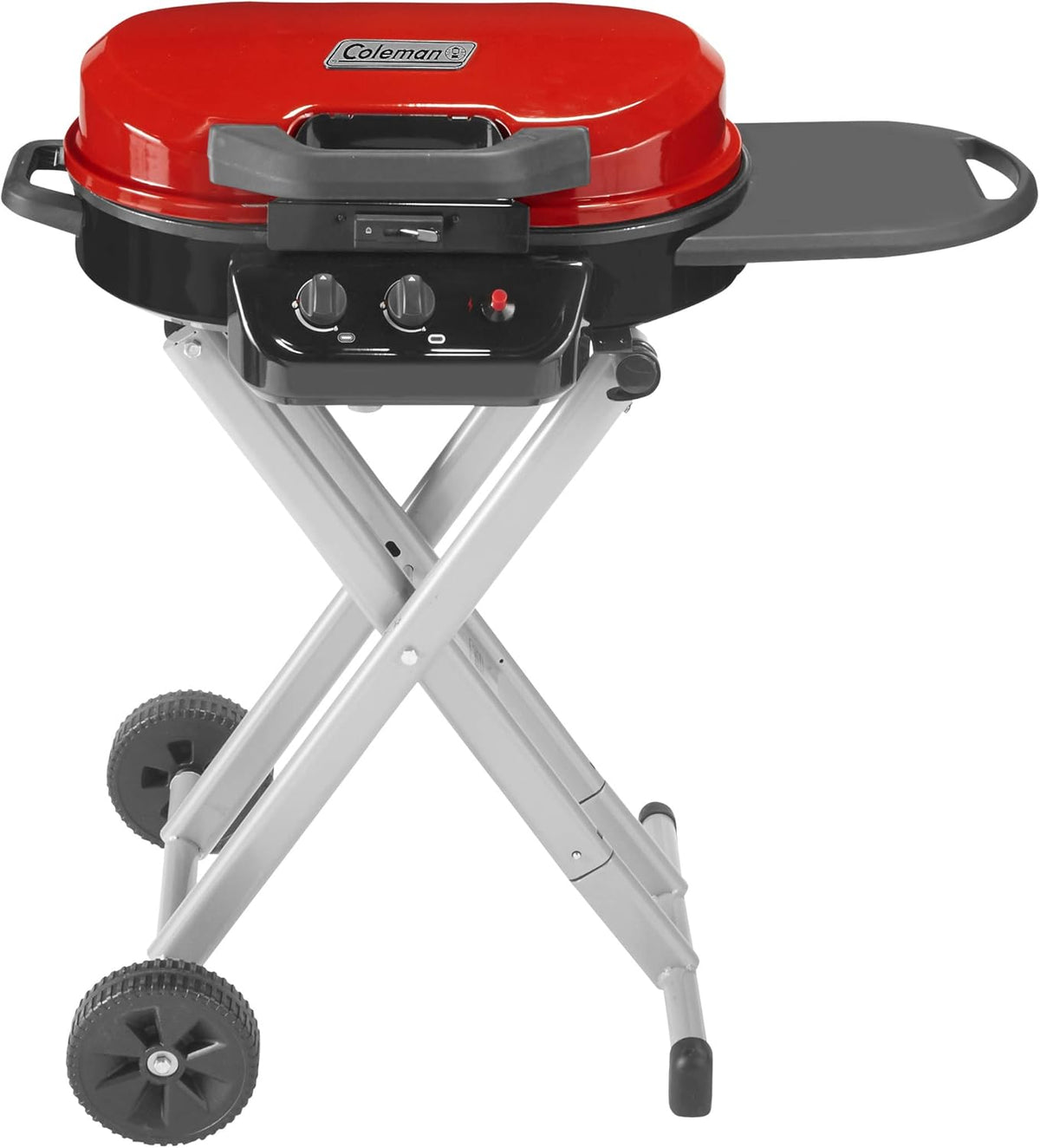 285 Portable Stand-Up Propane Grill - Grill with 3 Adjustable Burners. Instastart Ignition and 20.000 BTUs of Power - 285 Sq. In. Cooking Area