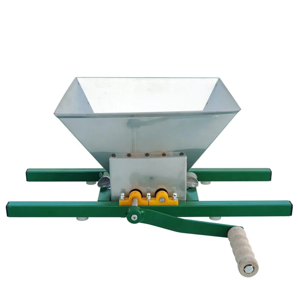 7 Litre Stainless Steel Fruit and Apple Crusher. Portable Grinder for Fruit Press Manual Shredder Making