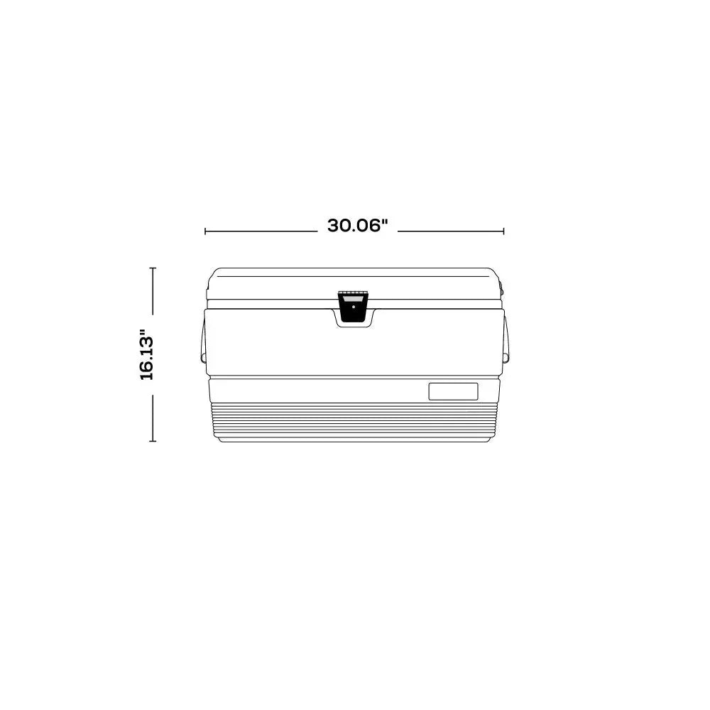Ultra Hard Cooler: 72qt White. Your Ultimate Marine Companion