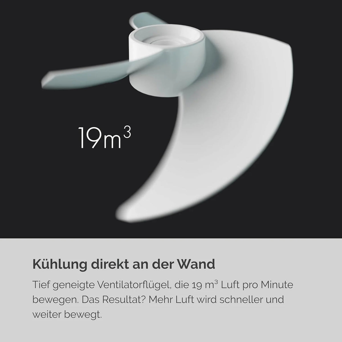 MEACO MeacoFan Sefte Tischventilator - 10 Luftumwälzer mit 12 Geschwindigkeiten - Horizontale und vertikale Oszillation - 3 Oszillationsbereiche -