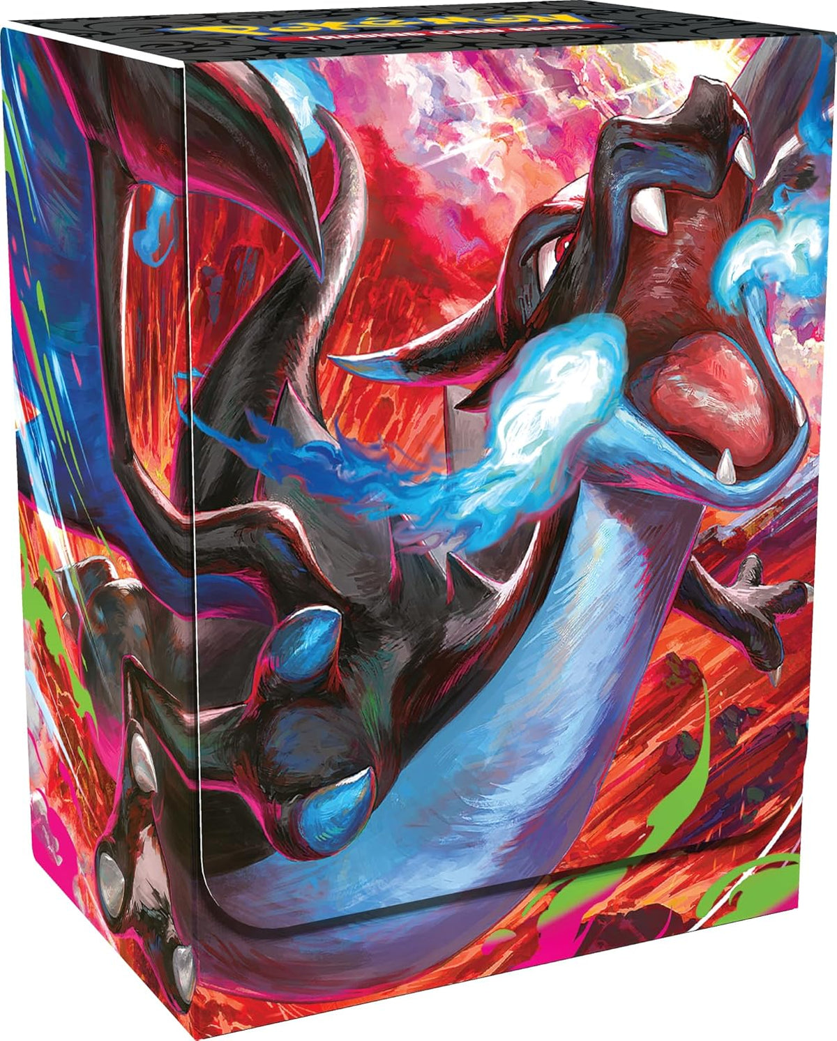Pokémon: Colección Ultra Premium Mega Charizard X-ex del JCC Pokémon (Dos Cartas promocionales holográficas. 18 Sobres de expansión y Accesorios