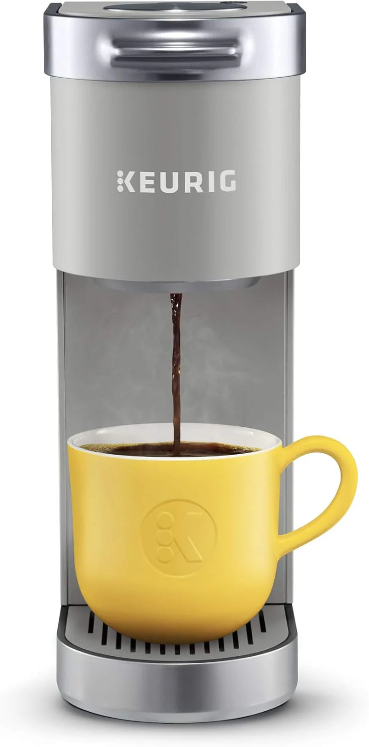 Commercial office single-cup K-Cup coffee machine. silver version