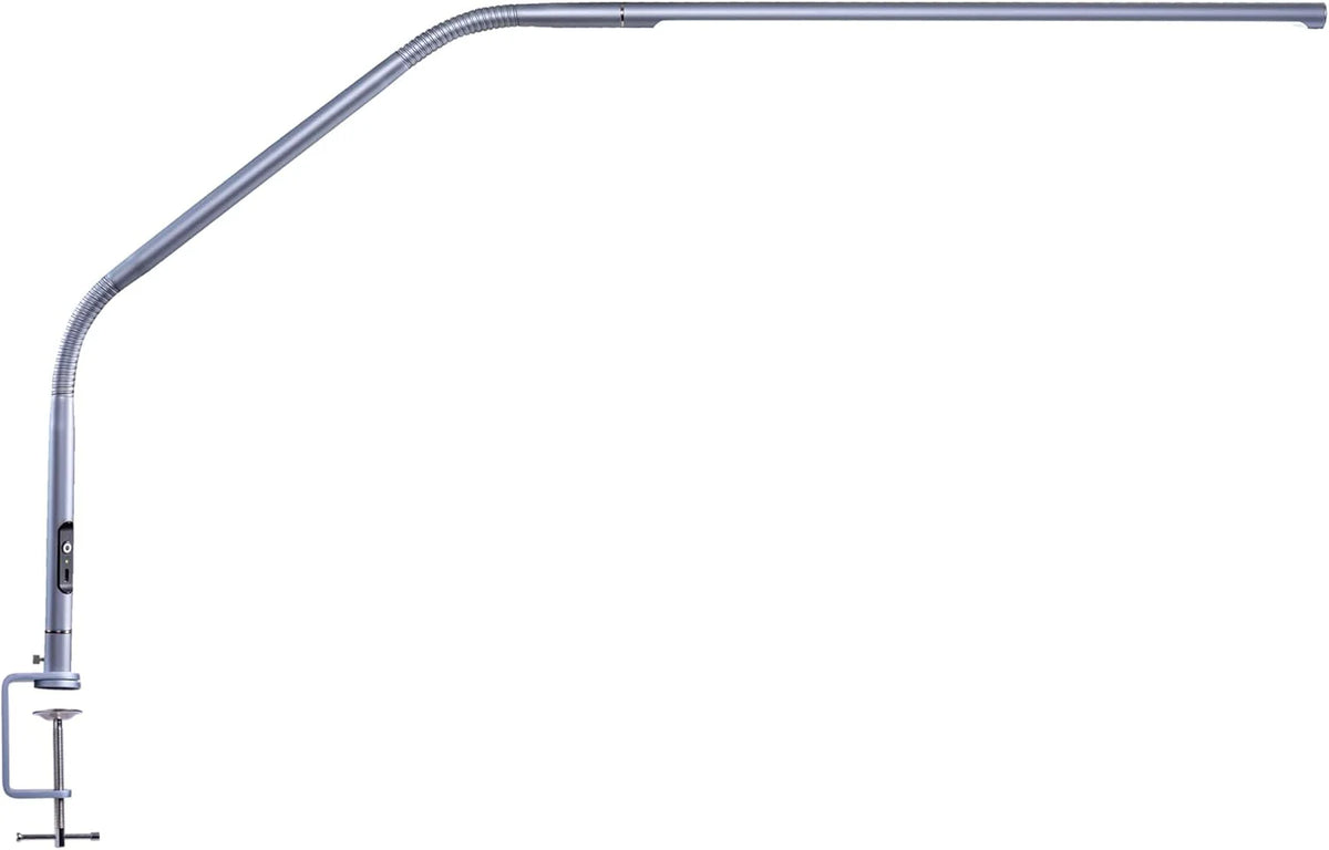 3200 lux brightness. 4 brightness adjustment modes. USB-C charging interface. anti-glare diffuser cover. flexible design. art and craftsmanship. sewing. nail salon application