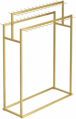 Floor Mounted Belt Hanger & Organizer Rack - Versatile Storage Holder for Belts. Ties. Scarves & Purses - Commercial Display Stand for Men's Closet. Multifunctional Accessory Storage Solution