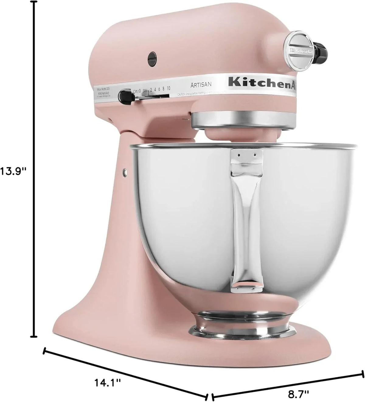 5-Quart Tilt-Head Stand Mixer. Electric Kitchen Mixer with Bowl. Multi-Speed Settings for Baking. Mixing and Food Preparation