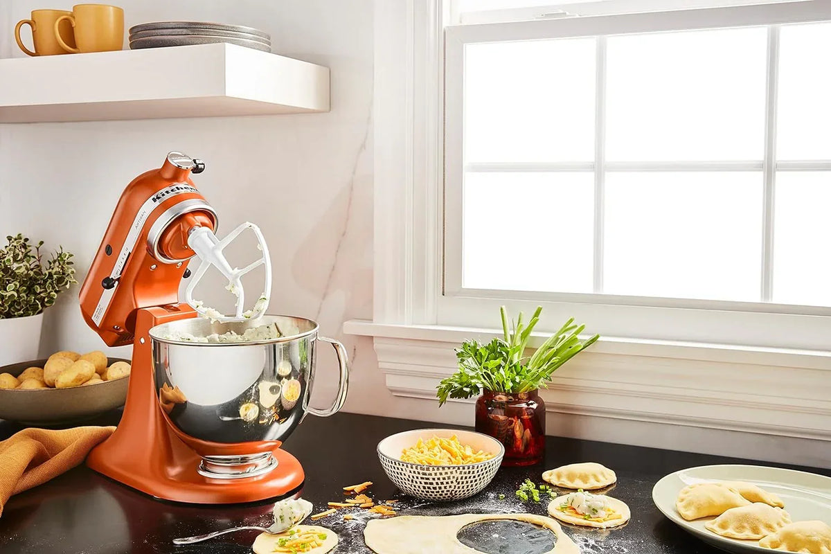 5-Quart Tilt-Head Stand Mixer. Electric Kitchen Mixer with Bowl. Multi-Speed Settings for Baking. Mixing and Food Preparation