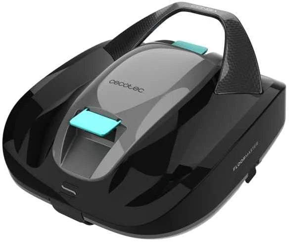Cecotec Robot Limpiafondos Piscina sin Cable Conga Pooldroid 2000 FloorMaster. Autonomía 100mins. Piscina sin Pendientes. hasta 80m2. Profundidad