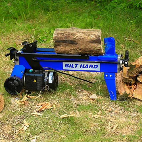 BILT HARD Log Splitter 6.5 Ton. Wood Splitter Electric Powered 15Amp with Hydraulic Ram