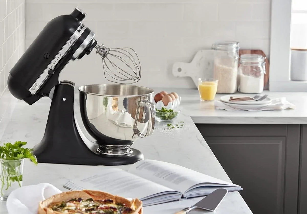 5-Quart Tilt-Head Stand Mixer. Electric Kitchen Mixer with Bowl. Multi-Speed Settings for Baking. Mixing and Food Preparation