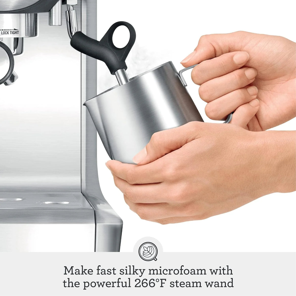 Express Espresso Machine. One Size. Brushed Stainless Steel