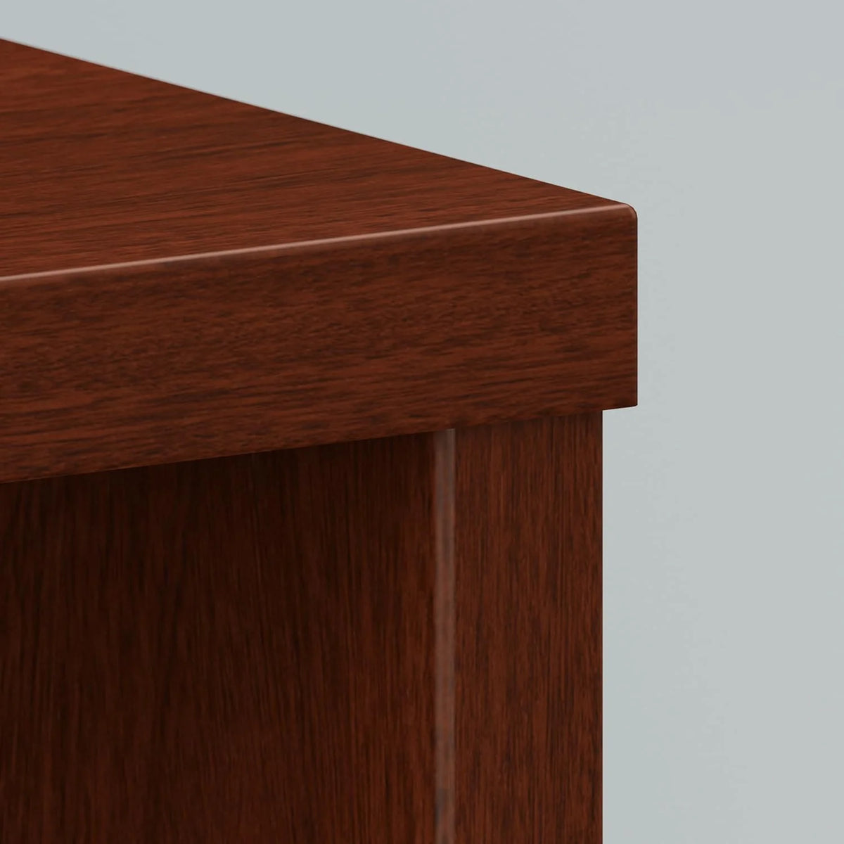 Bush Business Furniture Series C Tall 5 Shelf Bookcase in Mocha Cherry. Large Bookshelf for Home and Professional Office