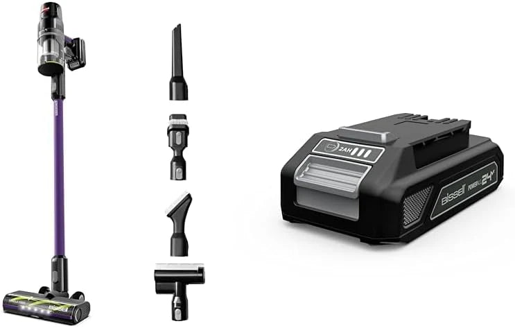 Ultra-lightweight stick-type vacuum cleaner - Bagless portable vacuum cleaner (with gap cleaning tools) - Black