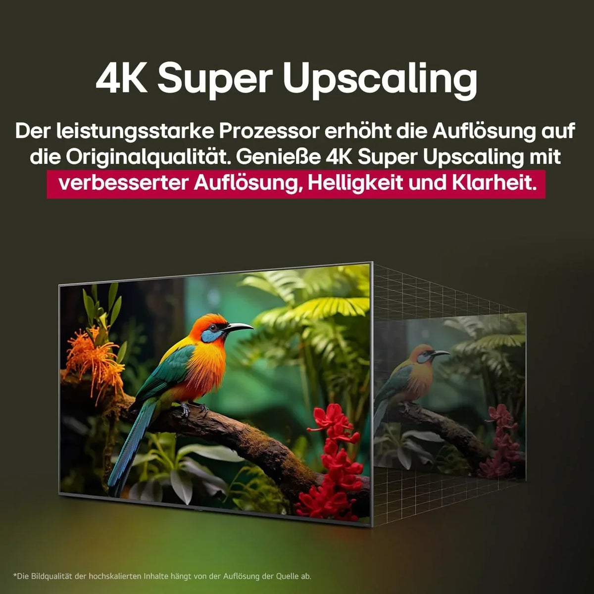 LG 55UA75006LA TV 55 Zoll (139 cm) 4K UHD AI TV (α7 Gen8 4K AI Prozessor. webOS 25. 60Hz) [Modelljahr 2025]