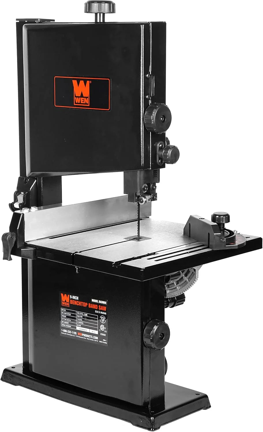 9-Inch Band Saw. 2.8-Amp Benchtop (BA3959)