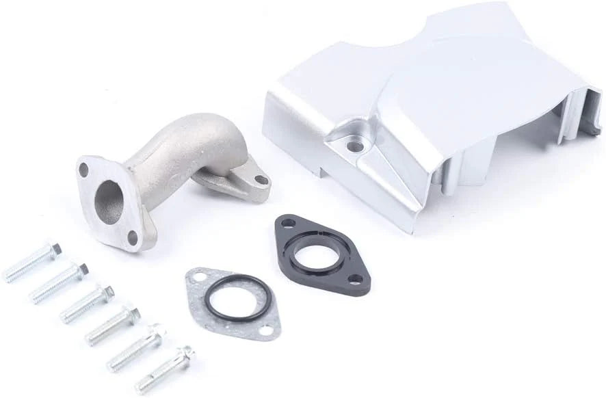 150CC 4 Stroke Engine Motor. Gy6 Single Cylinder Complete Engine Kit for 110cc-150cc Atvs and Go Karts and 11 Long Box Engine Size Scooters High-Flow Oil Pump CVT Carburetor Top Mount